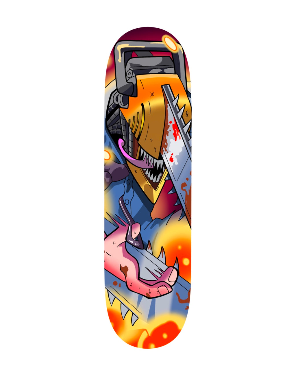 CHAINSAW MAN SKATE DECK
