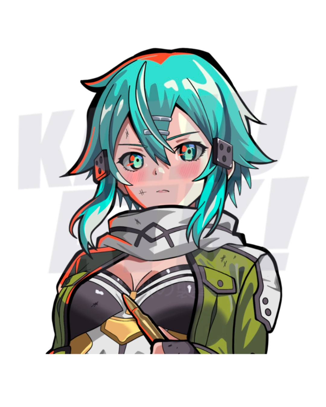 SINON [SWORD ART ONLINE II] DECAL